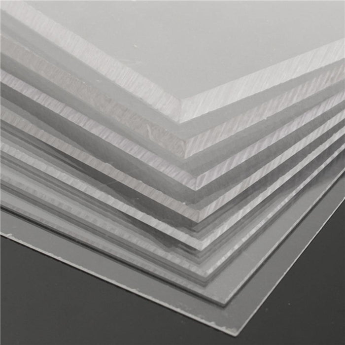 400x500mm PMMA Acrylic Transparent Sheet Acrylic Plate Perspex Gloss Board Cut Panel 0.5-5mm Thickness