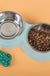 Double Pet Bowls Dog Food Water Feeder Stainless Steel Pet Drinking Dish Feeder Cat Puppy Feeding Supplies Small Dog Accessories