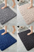 Feblilac Luxurious Memory Foam Cobblestone Bath Mat