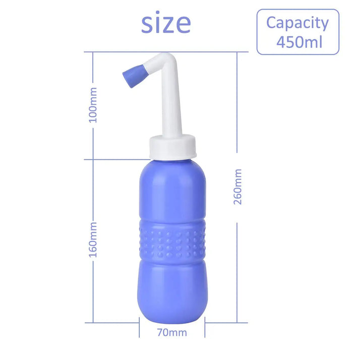 1pc Handheld Personal Portable Bottle,For Gentle Postpartum Care And Cleansing,Feminine Care Perineum Cleansing,With Storage Bag