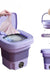 8L Portable Small Foldable Washing Machine with Spin Dryer For Socks Underwear Panties Washer Household Mini Washing Machine