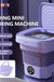 8L Portable Small Foldable Washing Machine with Spin Dryer For Socks Underwear Panties Washer Household Mini Washing Machine