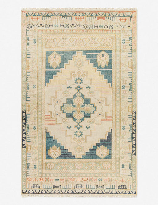 Alora Hand-Knotted Wool-Blend Rug