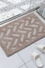 Beige Color Bathroom Mat 20"x31", 50x80 cm