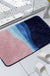 Blue River Bathroom Mat, Abstract Bath Mat, 50x80cm or 19x31 inches