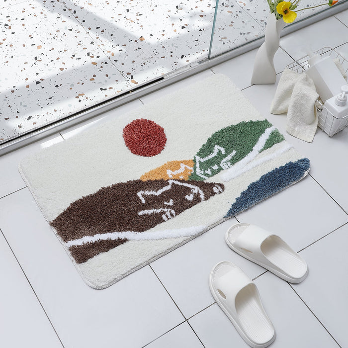 Sleeping Cats Mountain Bath Mat 50x80cm or 19x31 inches