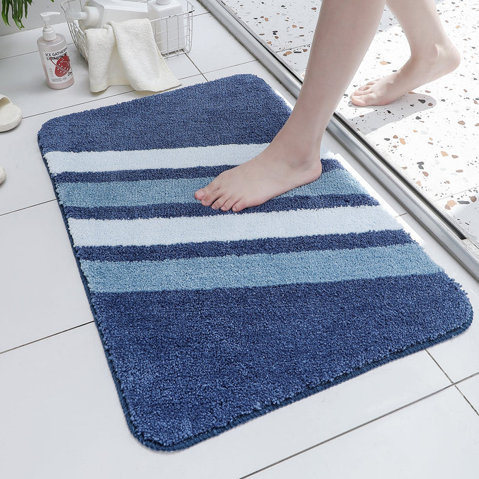 Blue Line Bath Mat 50x80cm or 19x31 inches