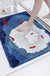 Fishpond Bathroom Mat, Red Koi in Pond Bath Mat, 60x90cm or 23x35 inches