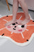 Smile Flower Bathroom Mat 23"x23", 60x60cm