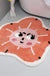 Smile Flower Bathroom Mat 23"x23", 60x60cm