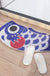 Blue Koi Fish PVC Entrance Door Mat