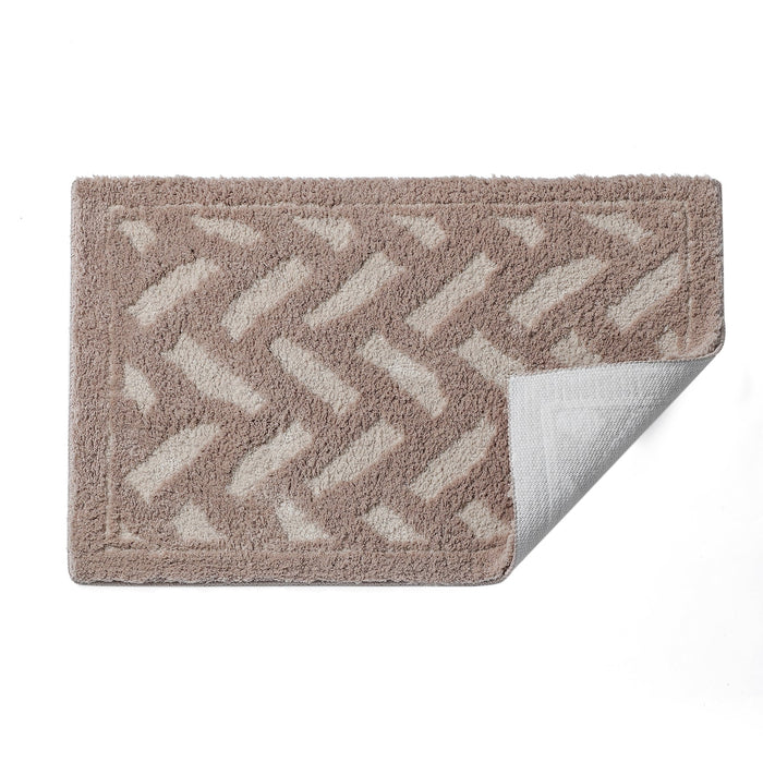 Beige Color Bathroom Mat 20"x31", 50x80 cm