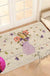 Feblilac Purple Vase Flower and Bird Nylon Door Mat by Stacie from US