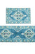 Blue Geometric Creative Bedroom Mat