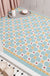 Blue Morocco Pattern PVC Bathroom Mat