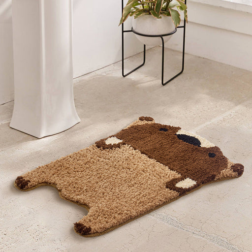 Brown Bear Bath Mat