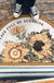 Brown Sunflower Entrance Door Mat Mom‘s Day Gift