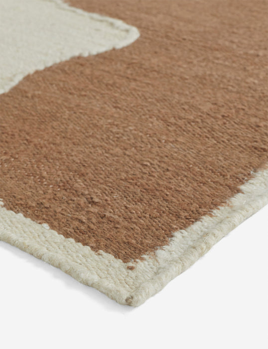 Butte Flatweave Linen Rug by Élan Byrd