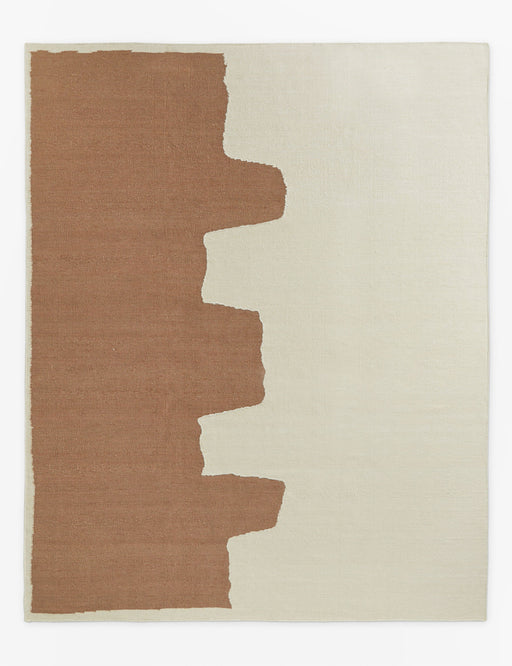 Butte Flatweave Linen Rug by Élan Byrd