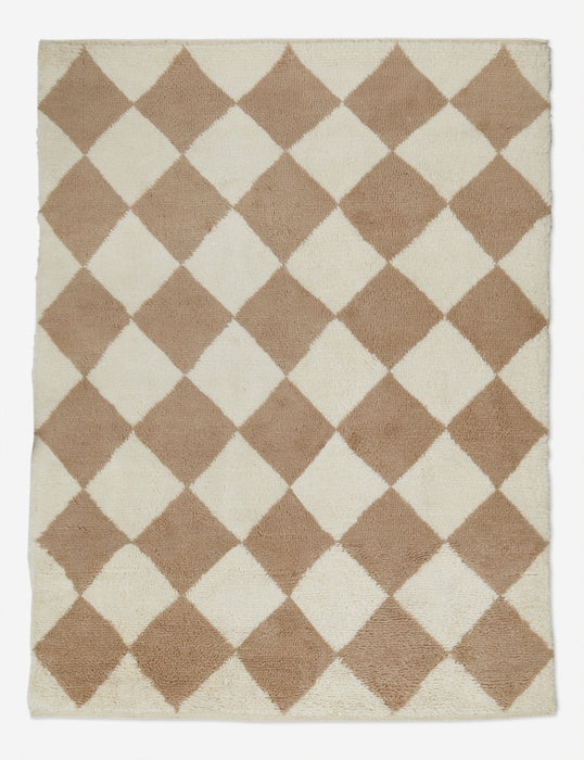 Cariad Hand-Knotted Wool Moroccan Shag Rug