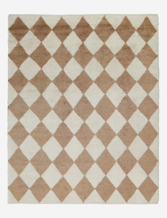 Cariad Hand-Knotted Wool Moroccan Shag Rug