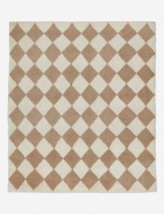 Cariad Hand-Knotted Wool Moroccan Shag Rug