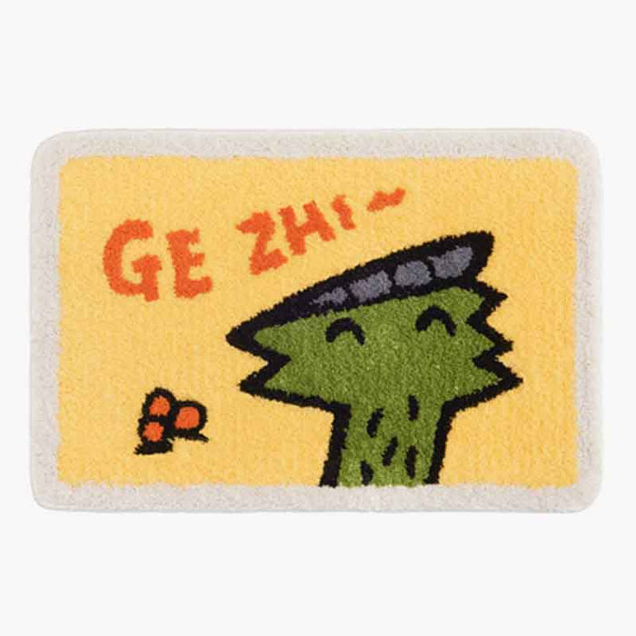 Cartoon Little Dinosaur Gezhi Bath Mat