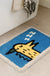 Cartoon Little Dinosaur Sleeps Bath Mat