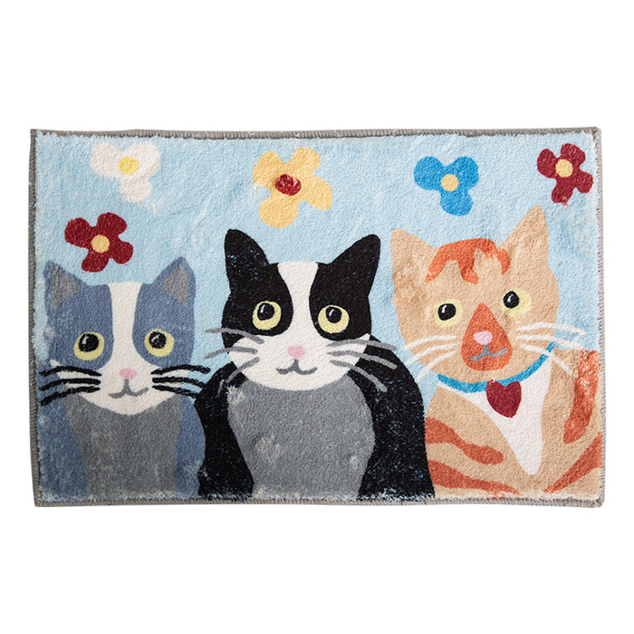 Cats Friends Bath Room Mat