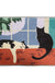 Cats in the Moonlight Bath Room Mat