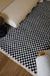 Checkerboard Hand-Knotted Wool Rug by Sarah Sherman Samuel