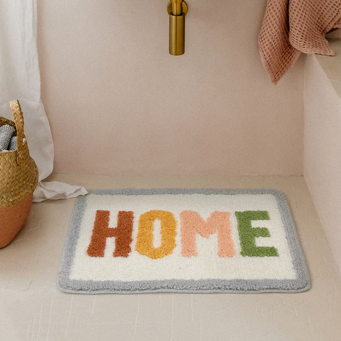 Colorful Home Bathroom Mat, 40x60cm