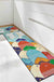 Feblilac Cute Colorful Fishes Animal PVC Leather Kitchen Mat