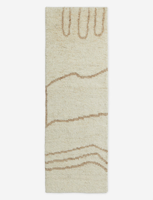 Currents Hand-Knotted Wool Rug by Élan Byrd