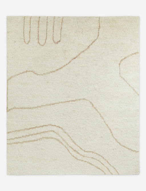 Currents Hand-Knotted Wool Rug by Élan Byrd