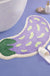 Cute Eggplant Bath Mat, Funny Purple Bathroom Rug