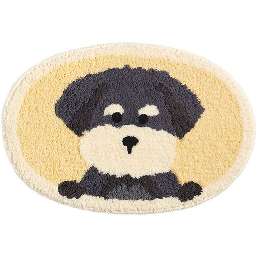 Cute Puppy Dog Bathroom Mat, 40x60cm and 50x80cm