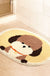 Cute Puppy Dog Bathroom Mat, 40x60cm and 50x80cm