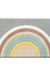 Cute Rainbow Grey Bath Mat