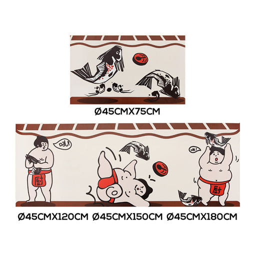 Cute Sumo Kitchen Mat