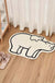 Cute Cartoon Polar Bear Bathroom Mat Rug