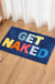 Feblilac Colorful Get Naked Bath Mat