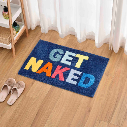 Feblilac Colorful Get Naked Bath Mat