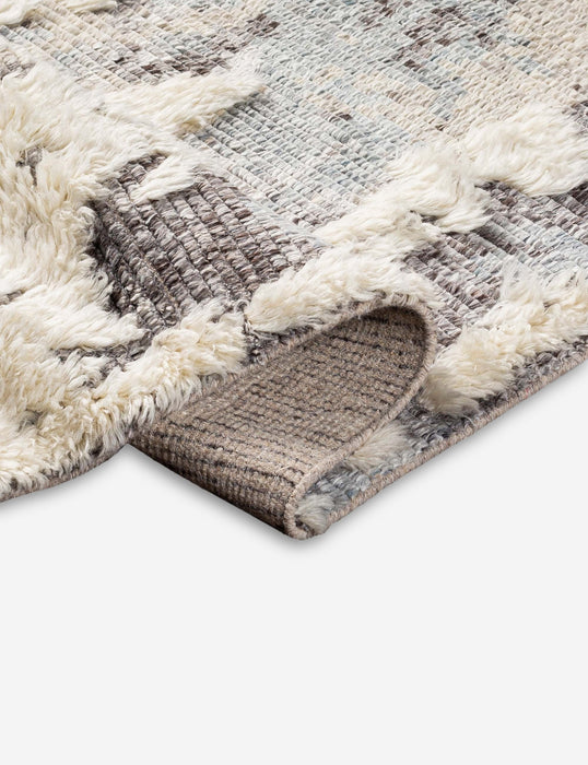 Dasia Hand-Knotted Wool Moroccan Shag Rug