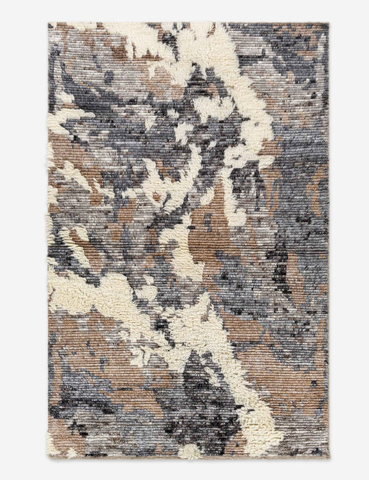 Dasia Hand-Knotted Wool Moroccan Shag Rug