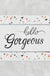 Feblilac Hello Gorgeous Terrazzo Pattern Bath Mat