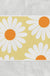 Feblilac White Daisy Green Bath Mat