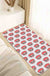 Japanese Style Red/Blue/Pink Daruma Bedroom Runner Bath Mat