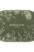 Flower Garden Green Diatomaceous Earth Bath Mat