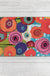 Colorful Flower Garden PVC coil Door Mat @Joy's design